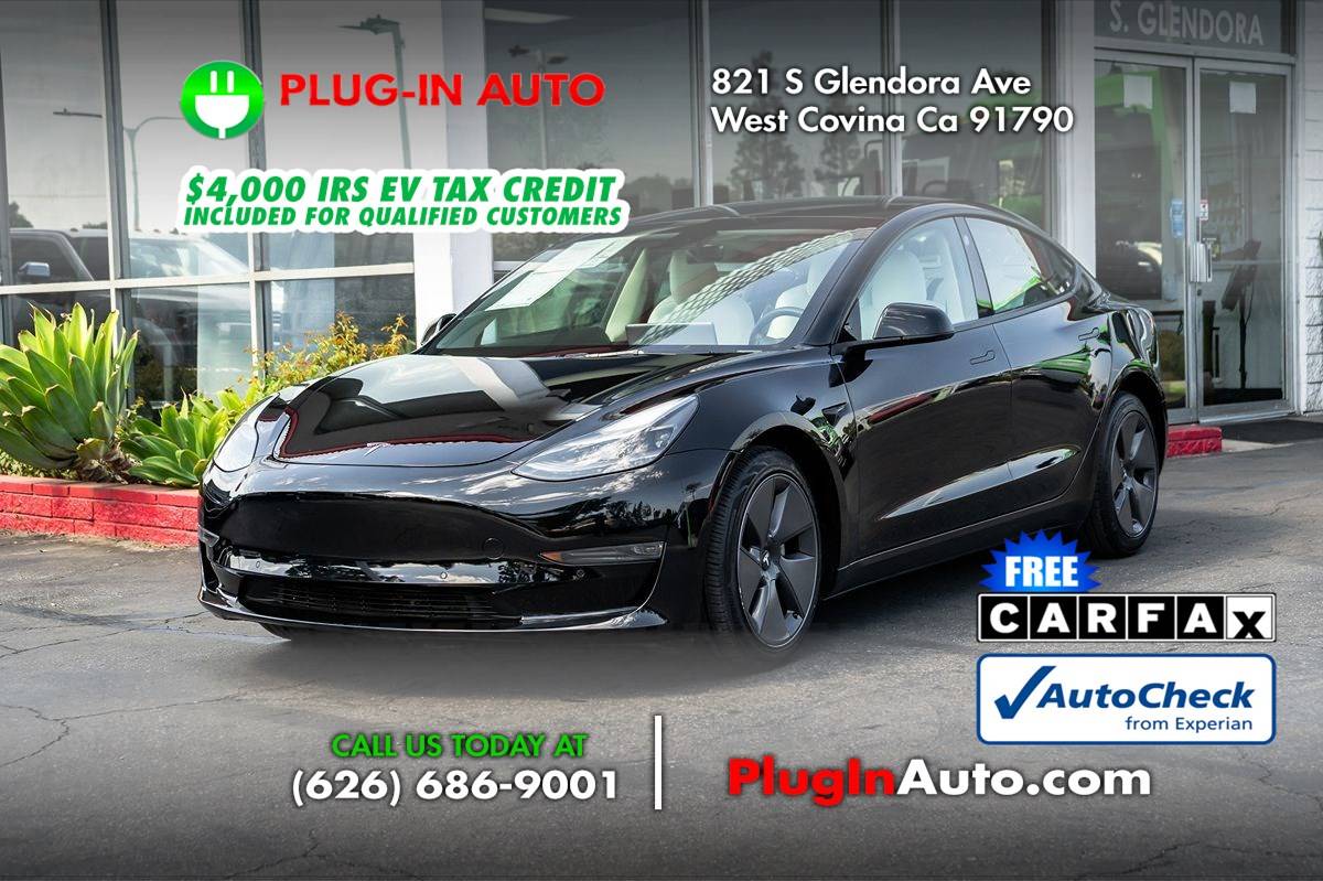 2022 Tesla Model 3 Standard Range Plus — Sedan — 30,067 mi — West Covina, CA