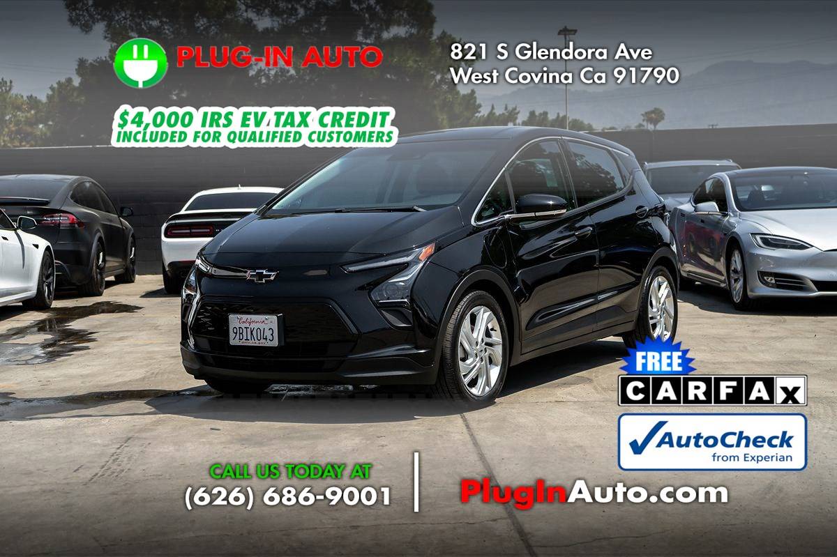 2022 Chevrolet Bolt EV 1LT — Hatchback — 30,014 mi — West Covina, CA