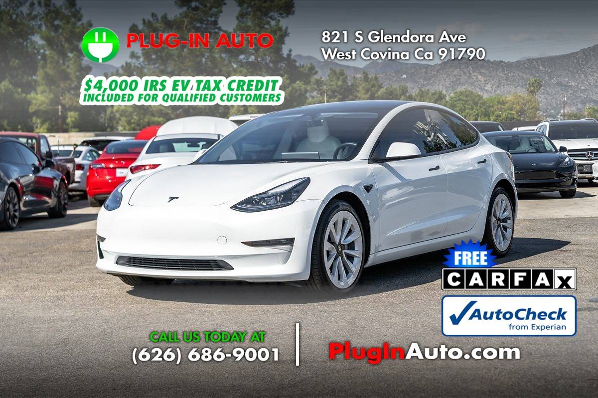 2022 Tesla Model 3 Standard Range Plus — Sedan — 27,681 mi — West Covina, CA