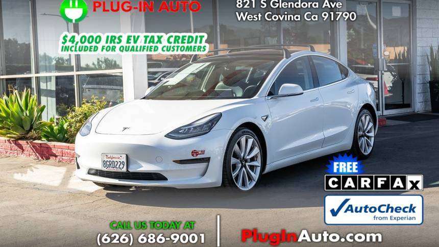 2018 Tesla Model 3 Long Range — Sedan — 72,278 mi — West Covina, CA