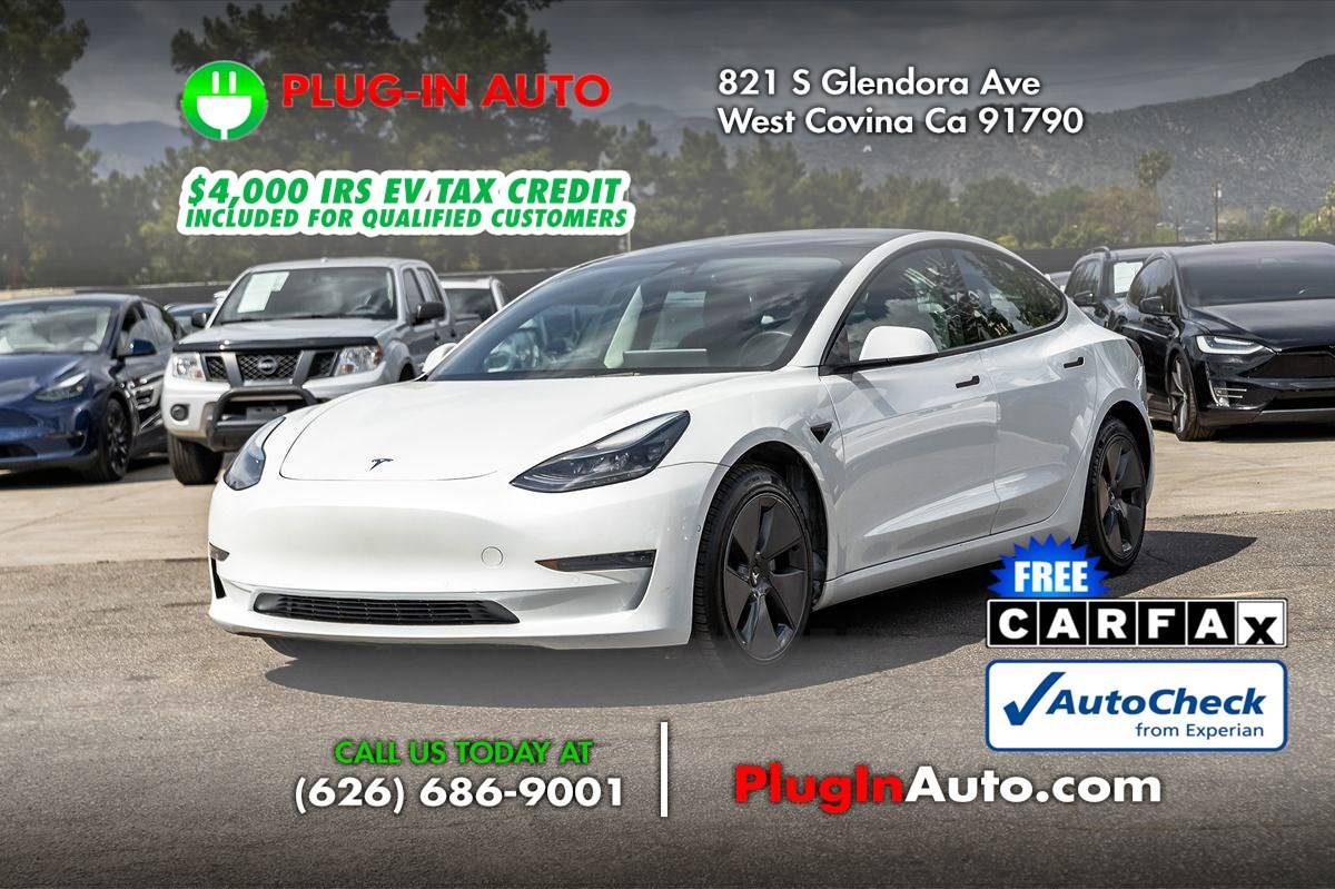 2022 Tesla Model 3 Standard Range Plus — Sedan — 30,505 mi — West Covina, CA