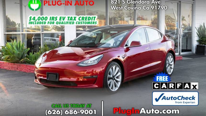 2018 Tesla Model 3 Mid Range — Sedan — 48,301 mi — West Covina, CA