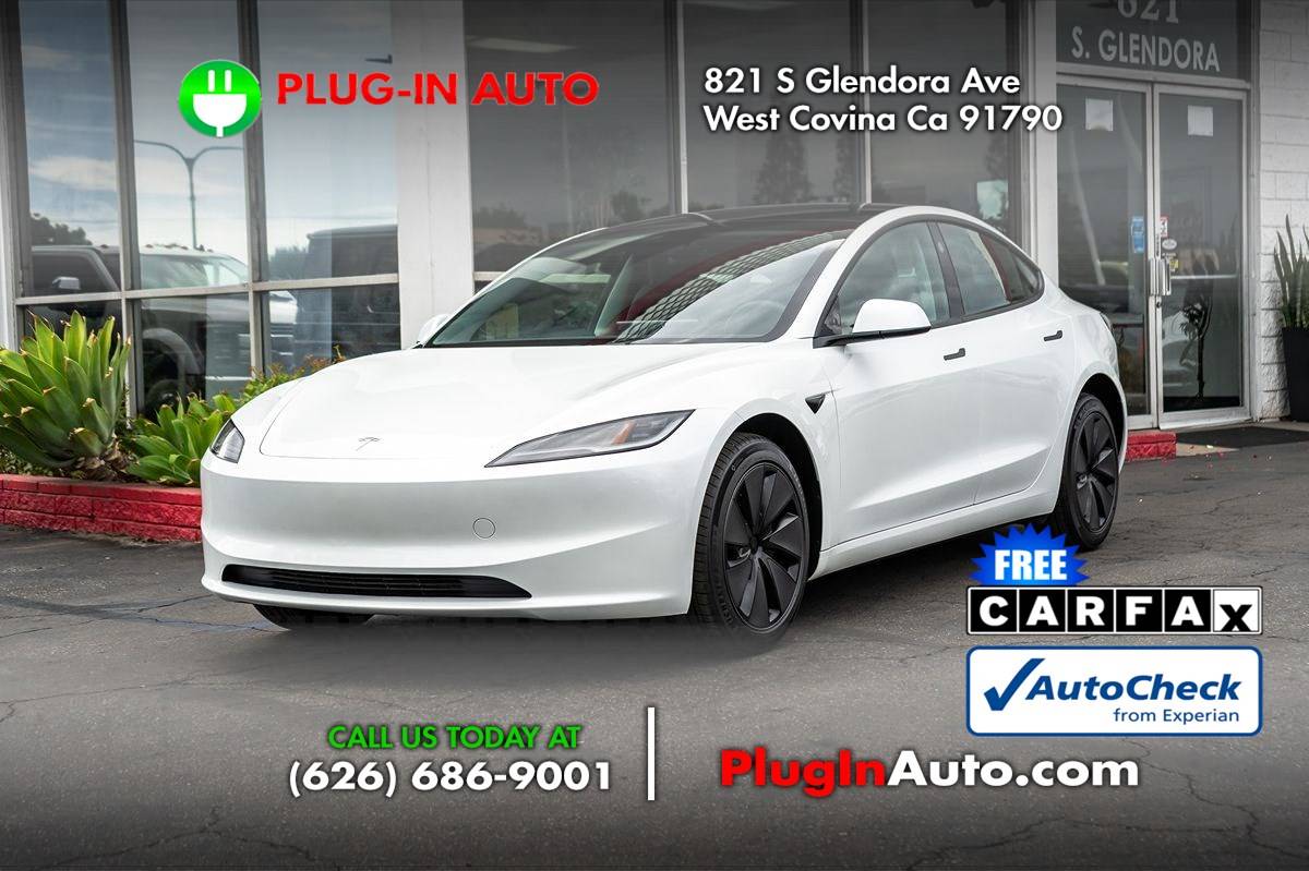 2025 Tesla Model 3 Long Range — Sedan — 5,284 mi — West Covina, CA