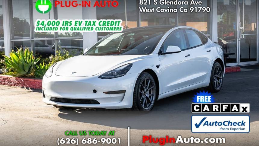 2022 Tesla Model 3 Standard Range Plus — Sedan — 62,352 mi — West Covina, CA