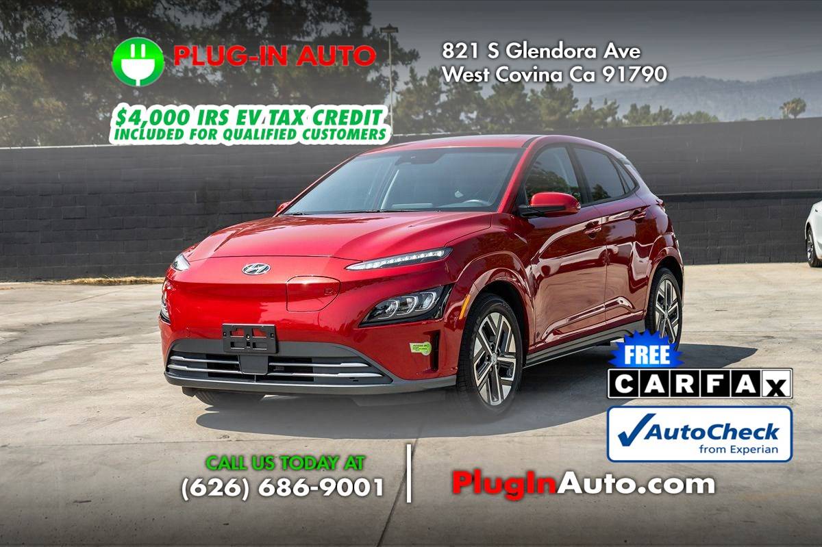 2022 Hyundai Kona Electric Limited — SUV — 27,973 mi — West Covina, CA