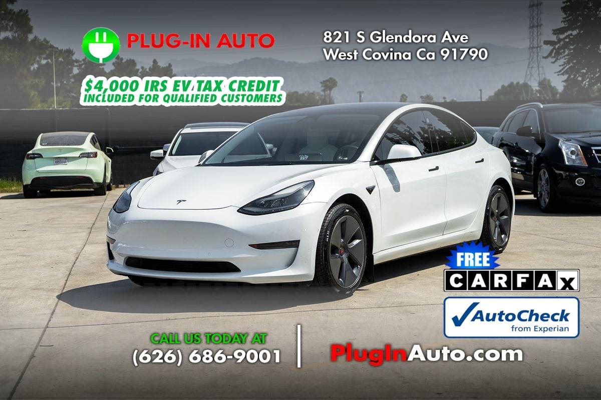 2022 Tesla Model 3 Standard Range Plus — Sedan — 94,638 mi — West Covina, CA
