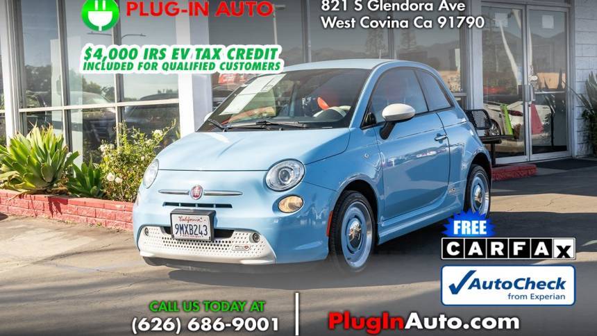 2015 FIAT 500e Base — Hatchback — 28,149 mi — West Covina, CA