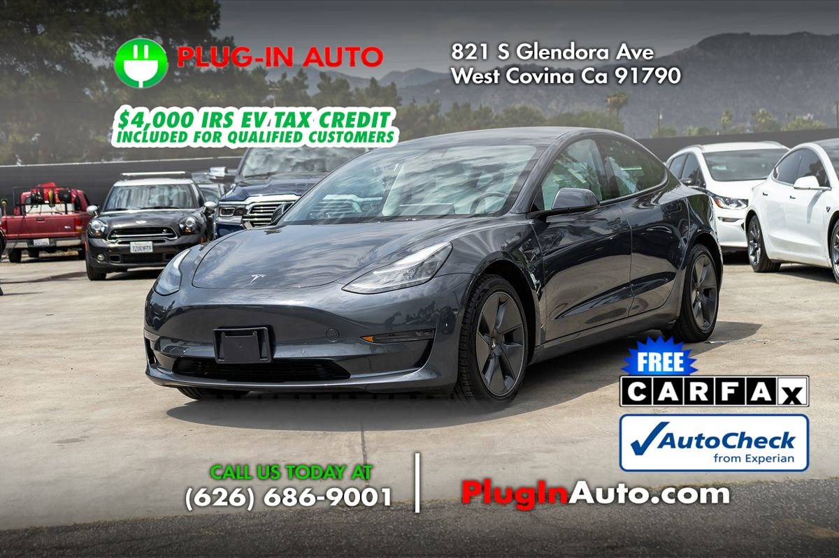 2022 Tesla Model 3 Standard Range Plus — Sedan — 32,585 mi — West Covina, CA