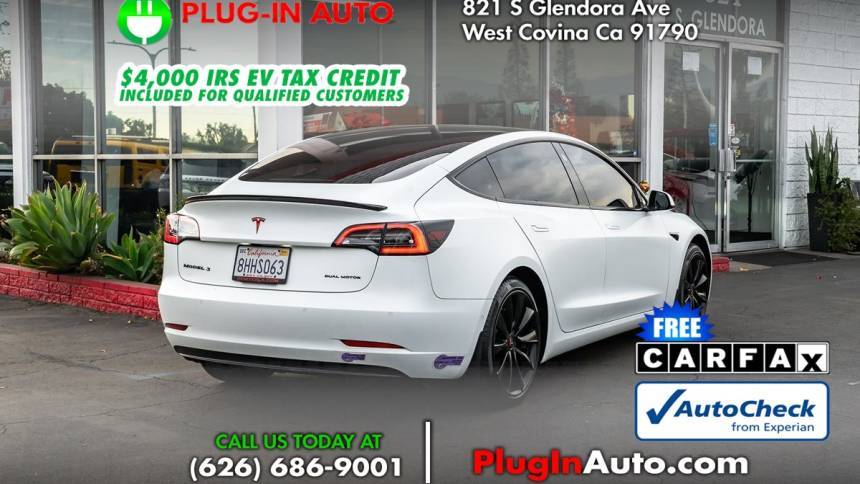 2018 Tesla Model 3 Long Range — Sedan — 74,716 mi — West Covina, CA