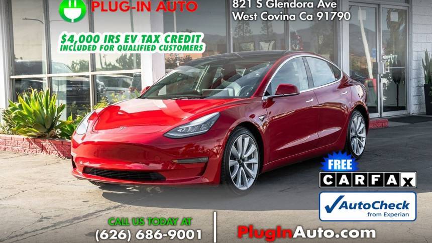 2018 Tesla Model 3 Long Range — Sedan — 97,508 mi — West Covina, CA