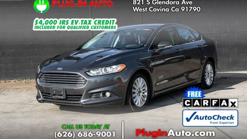 2016 Ford Fusion Energi SE Luxury — Sedan — 104,170 mi — West Covina, CA