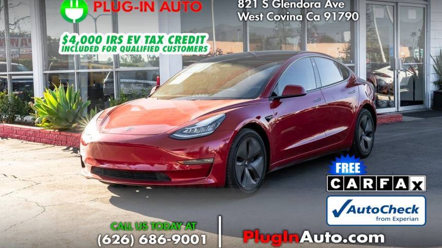 2018 Tesla Model 3 Long Range — Sedan — 52,459 mi — West Covina, CA