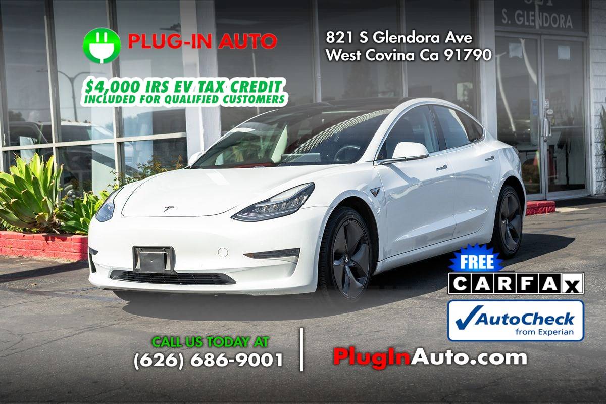 2019 Tesla Model 3 Standard Range Plus — Sedan — 74,332 mi — West Covina, CA