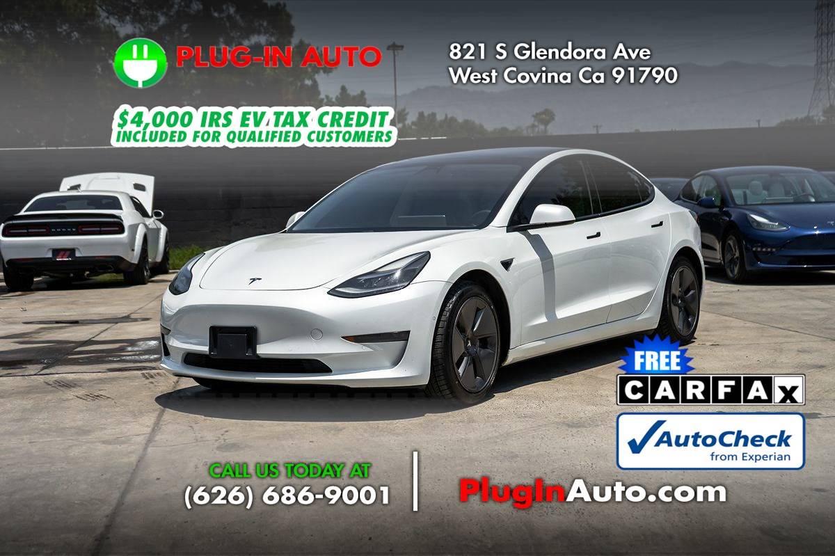 2021 Tesla Model 3 Standard Range Plus — Sedan — 36,125 mi — West Covina, CA