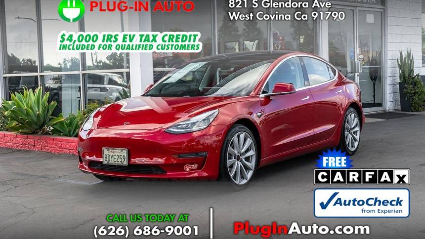 2018 Tesla Model 3 Long Range — Sedan — 30,900 mi — West Covina, CA