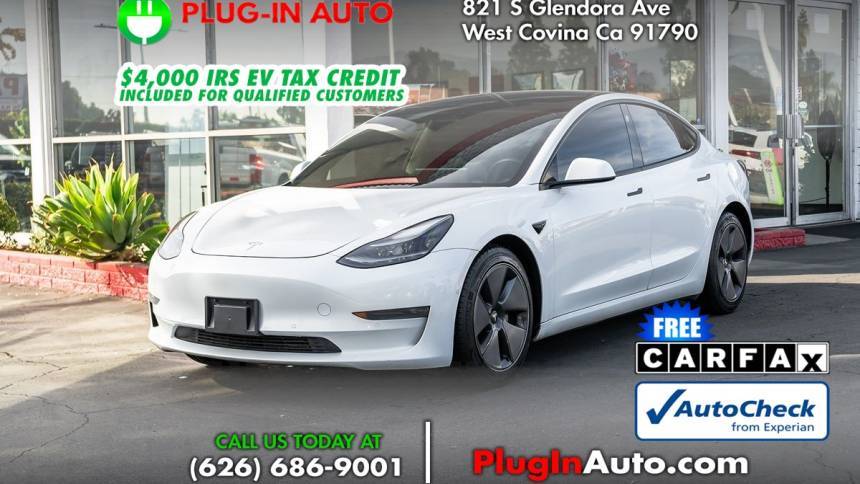 2021 Tesla Model 3 Standard Range Plus — Sedan — 80,052 mi — West Covina, CA