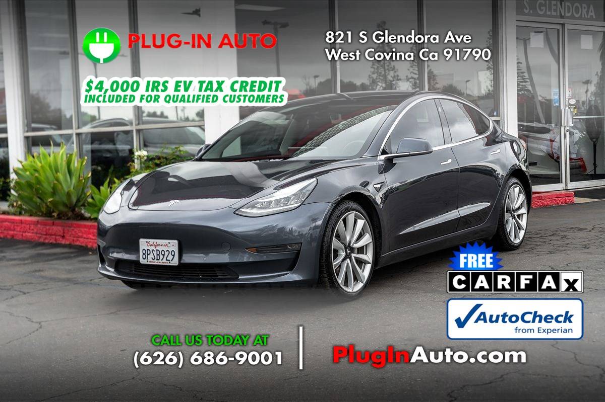2018 Tesla Model 3 Long Range — Sedan — 60,937 mi — West Covina, CA
