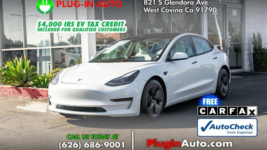 2021 Tesla Model 3 Standard Range Plus — Sedan — 56,336 mi — West Covina, CA