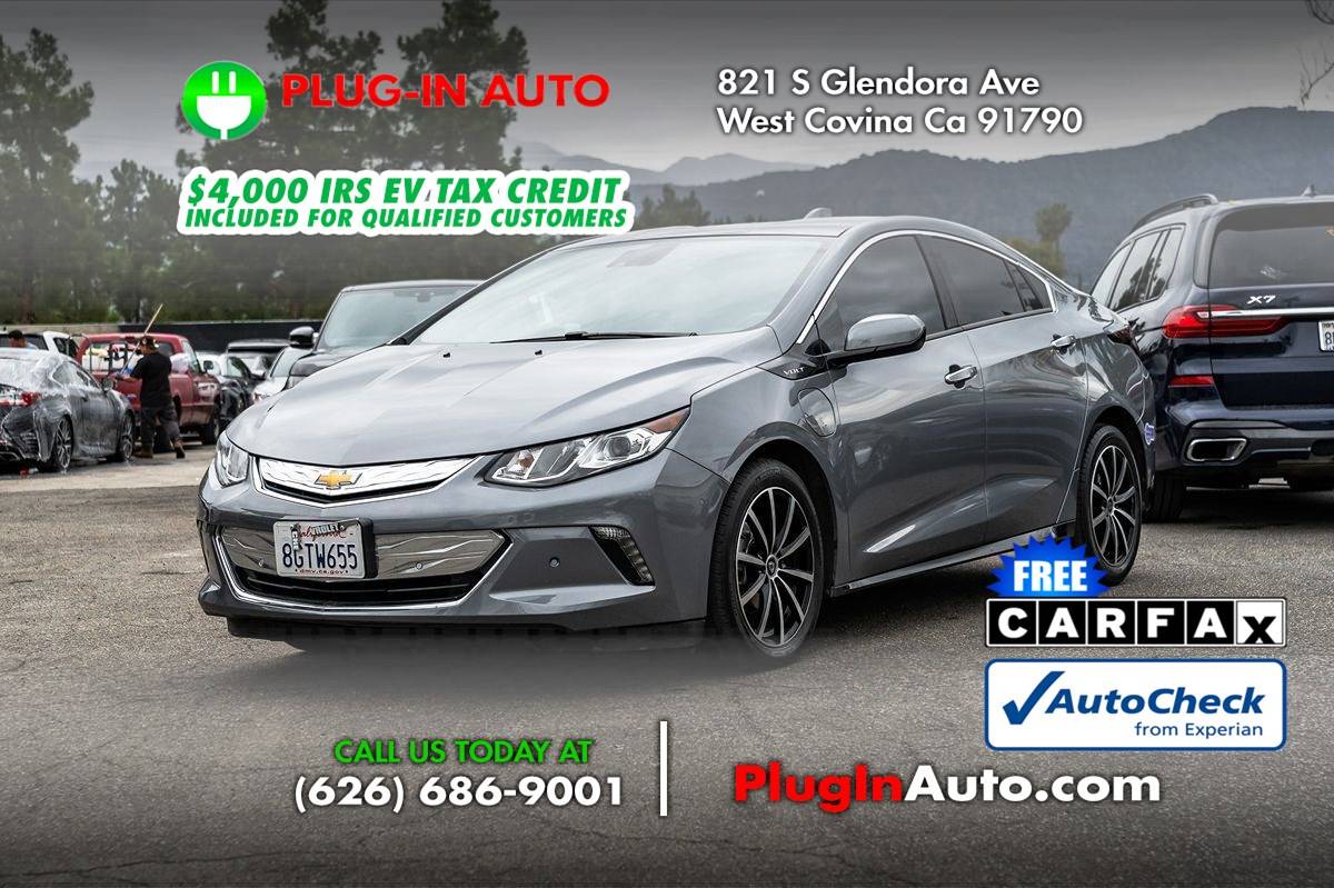 2018 Chevrolet Volt Premier — Sedan — 19,155 mi — West Covina, CA