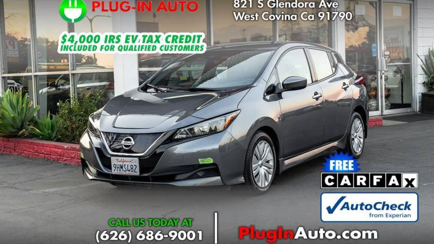 2021 Nissan LEAF S — Hatchback — 26,721 mi — West Covina, CA