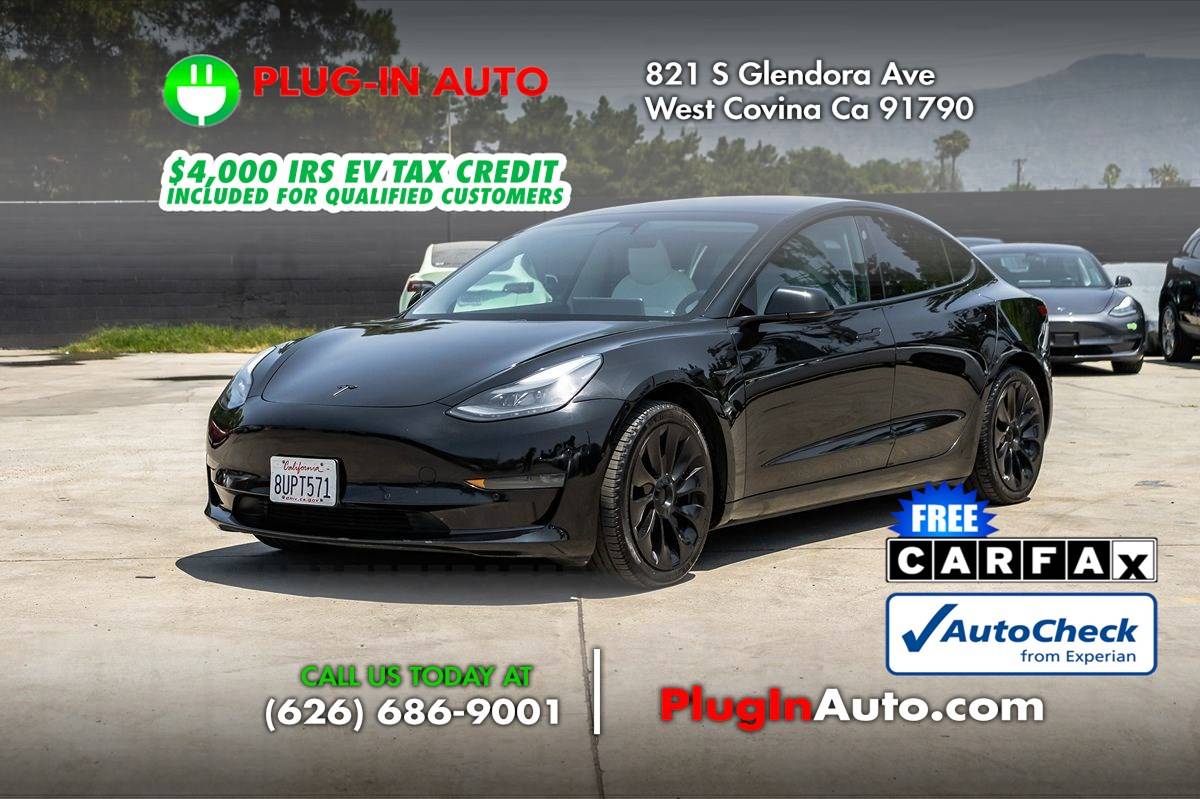 2021 Tesla Model 3 Standard Range Plus — Sedan — 134,316 mi — West Covina, CA
