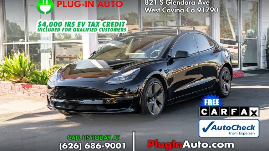 2021 Tesla Model 3 Standard Range Plus — Sedan — 65,078 mi — West Covina, CA