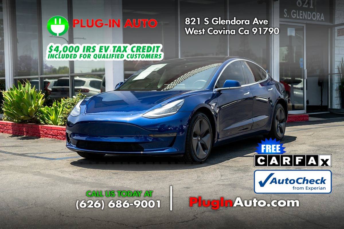 2019 Tesla Model 3 Standard Range Plus — Sedan — 29,964 mi — West Covina, CA