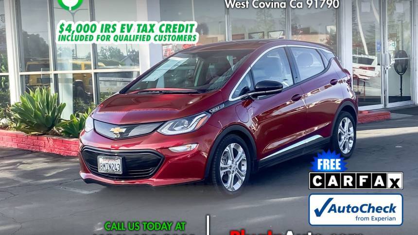2019 Chevrolet Bolt EV LT — Hatchback — 72,583 mi — West Covina, CA