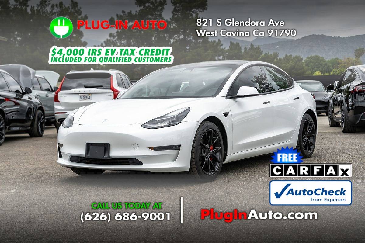 2021 Tesla Model 3 Standard Range Plus — Sedan — 61,516 mi — West Covina, CA