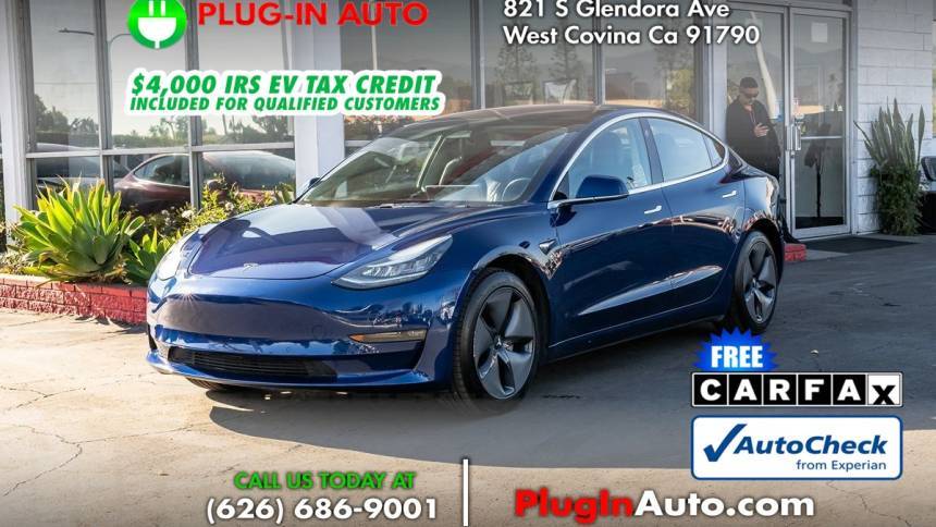 2018 Tesla Model 3 Long Range — Sedan — 81,363 mi — West Covina, CA