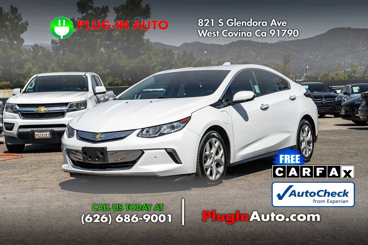2018 Chevrolet Volt Premier — Sedan — 54,374 mi — West Covina, CA