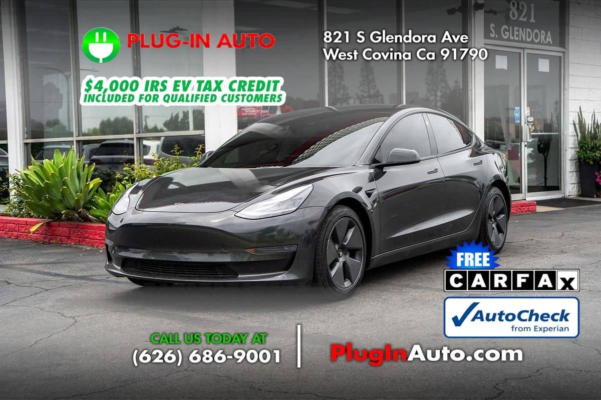 2021 Tesla Model 3 Standard Range Plus — Sedan — 43,935 mi — West Covina, CA