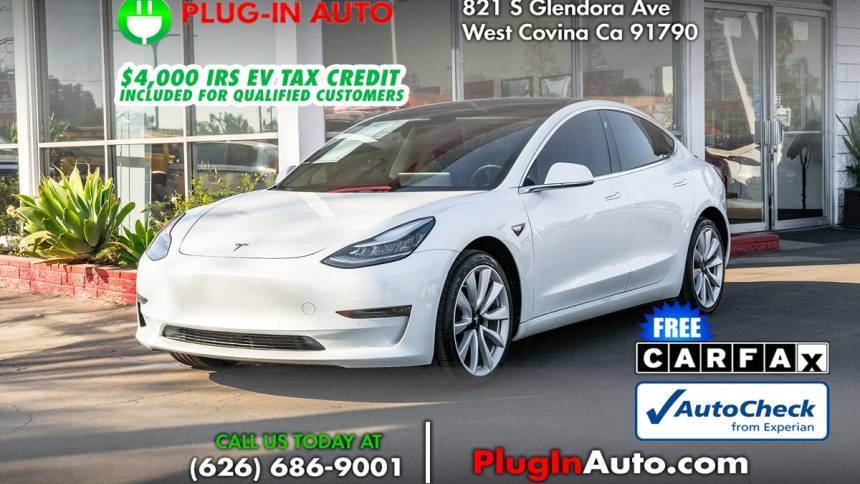 2018 Tesla Model 3 Long Range — Sedan — 60,420 mi — West Covina, CA