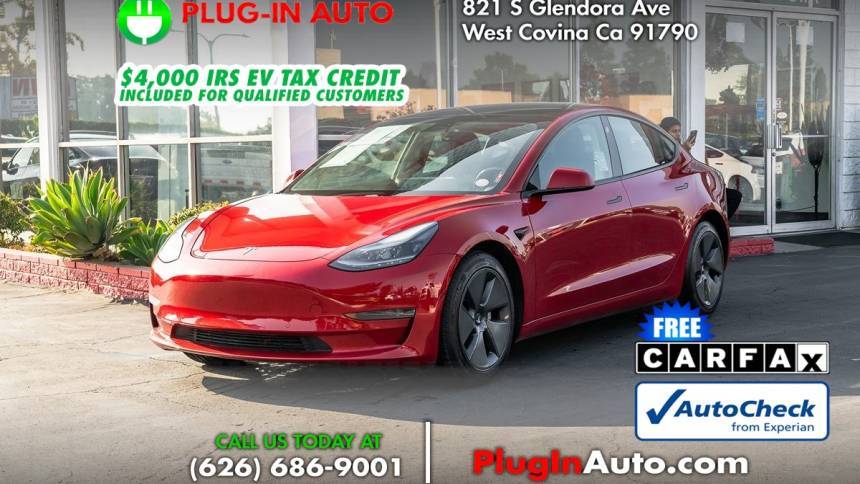 2021 Tesla Model 3 Standard Range Plus — Sedan — 40,918 mi — West Covina, CA