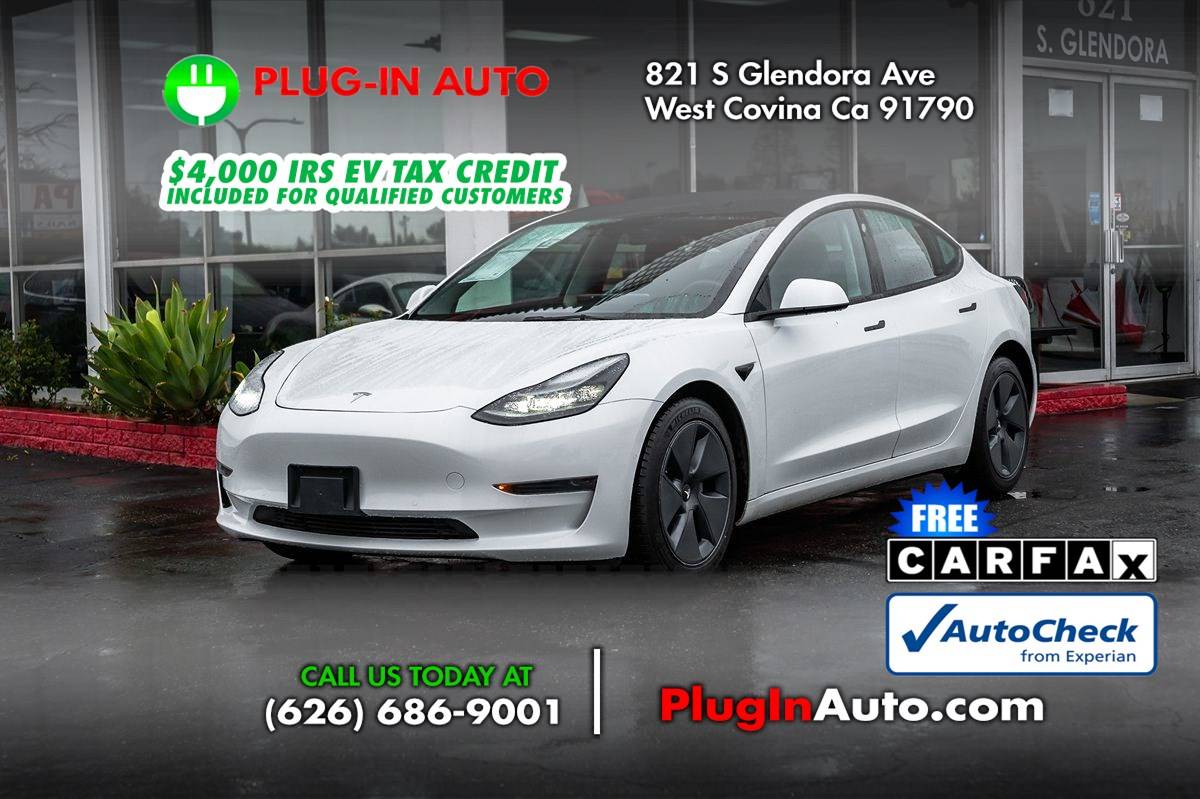 2022 Tesla Model 3 Standard Range Plus — Sedan — 29,030 mi — West Covina, CA