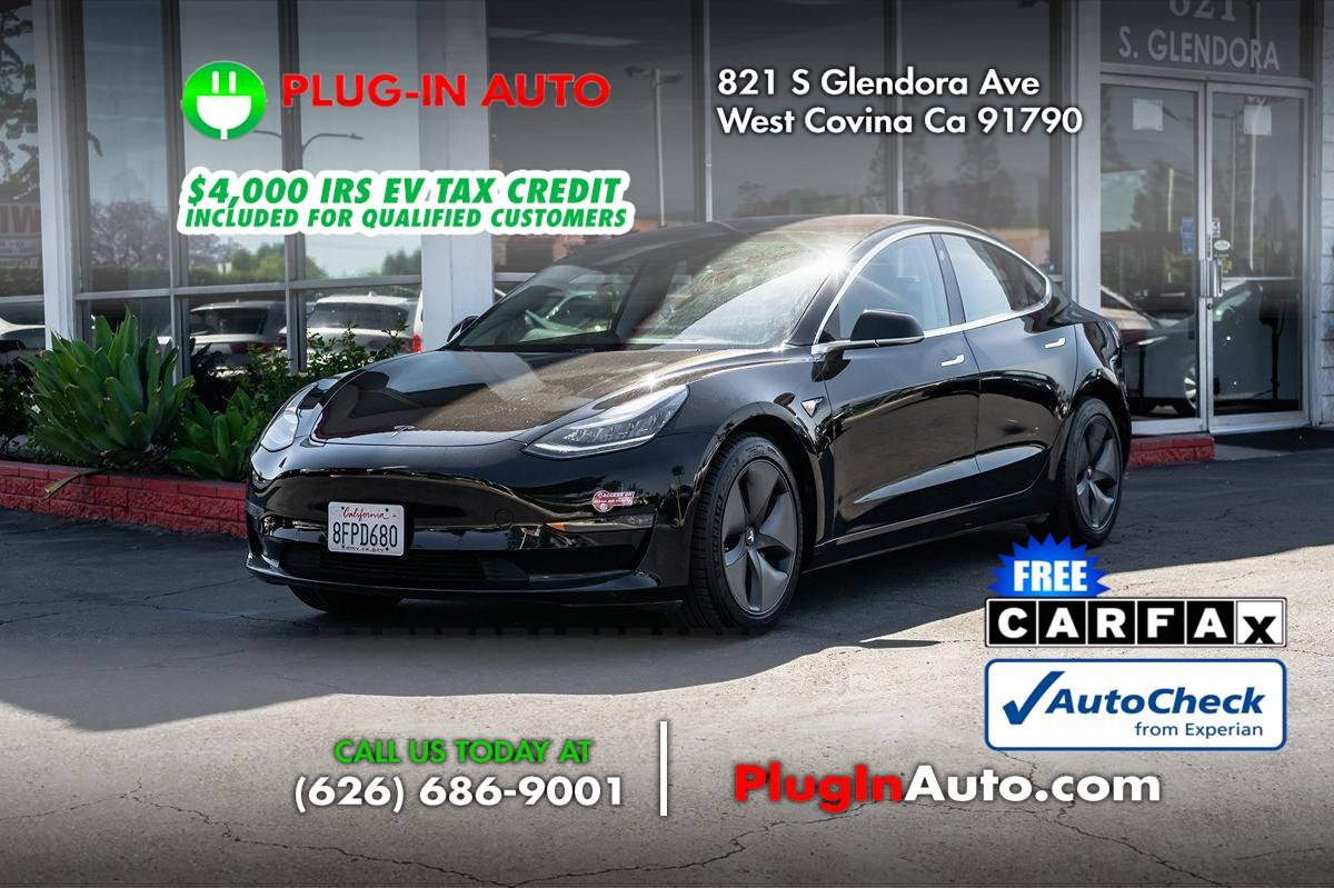 2018 Tesla Model 3 Long Range — Sedan — 62,825 mi — West Covina, CA