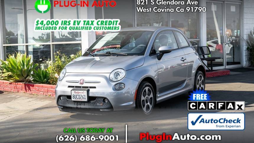 2018 FIAT 500e Base — Hatchback — 26,645 mi — West Covina, CA
