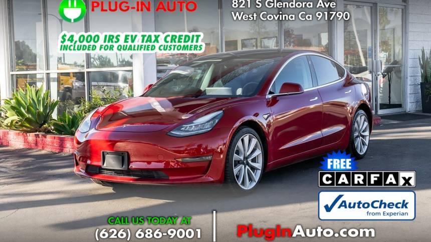 2018 Tesla Model 3 Long Range — Sedan — 49,821 mi — West Covina, CA