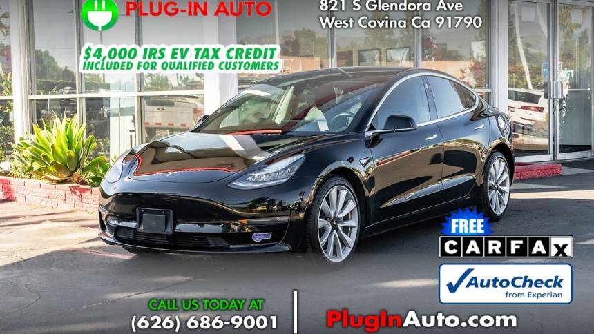 2018 Tesla Model 3 Long Range — Sedan — 77,316 mi — West Covina, CA