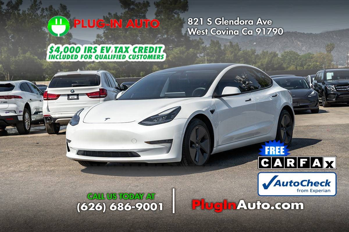 2022 Tesla Model 3 Standard Range Plus — Sedan — 29,622 mi — West Covina, CA