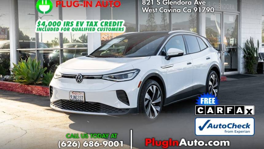 2021 Volkswagen ID.4 Pro S — SUV — 63,652 mi — West Covina, CA