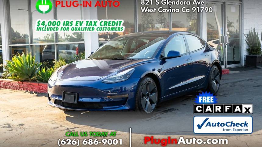 2022 Tesla Model 3 Standard Range Plus — Sedan — 36,576 mi — West Covina, CA