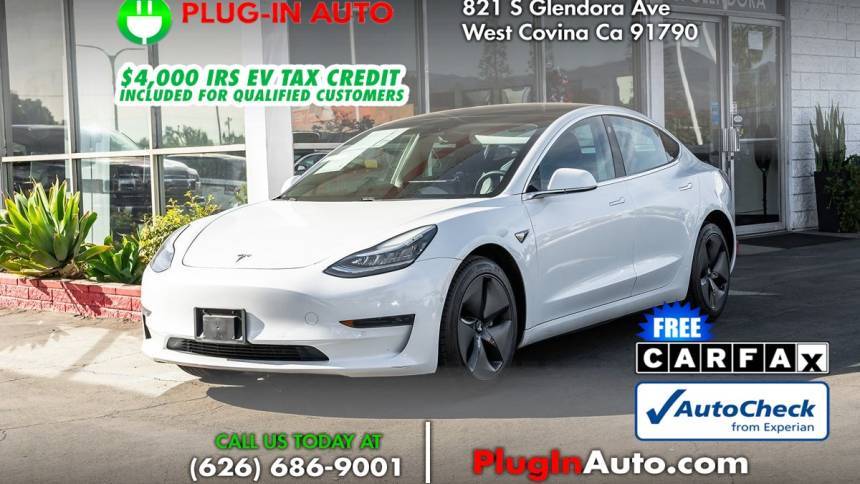 2020 Tesla Model 3 Standard Range Plus — Sedan — 77,375 mi — West Covina, CA