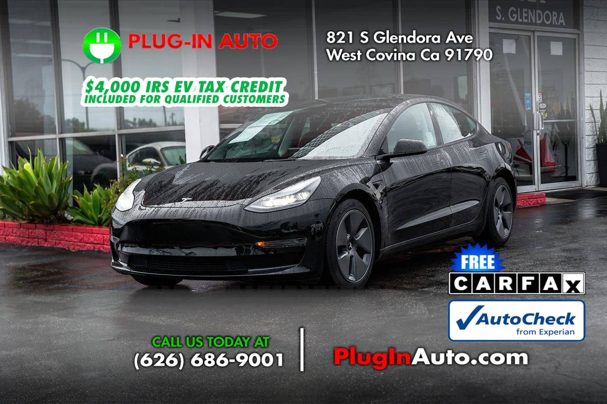 2022 Tesla Model 3 Standard Range Plus — Sedan — 23,917 mi — West Covina, CA