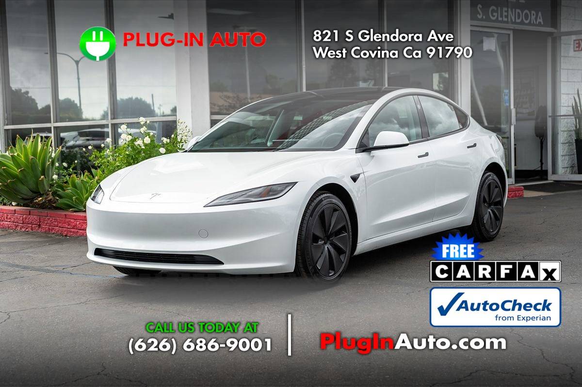 2025 Tesla Model 3 Long Range — Sedan — 1,539 mi — West Covina, CA
