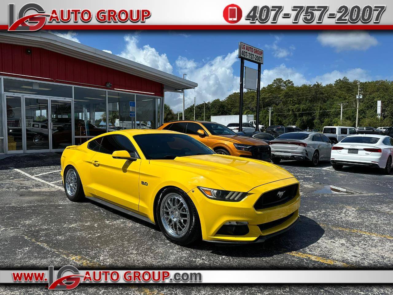 2015 Ford Mustang GT Premium — Coupe — 68,620 mi — Orlando, FL