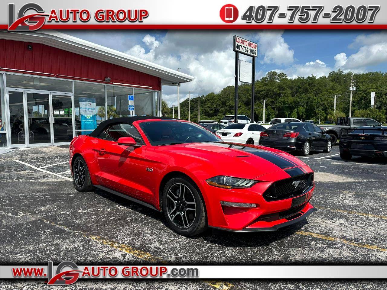 2020 Ford Mustang GT Premium — Convertible — 15,330 mi — Orlando, FL