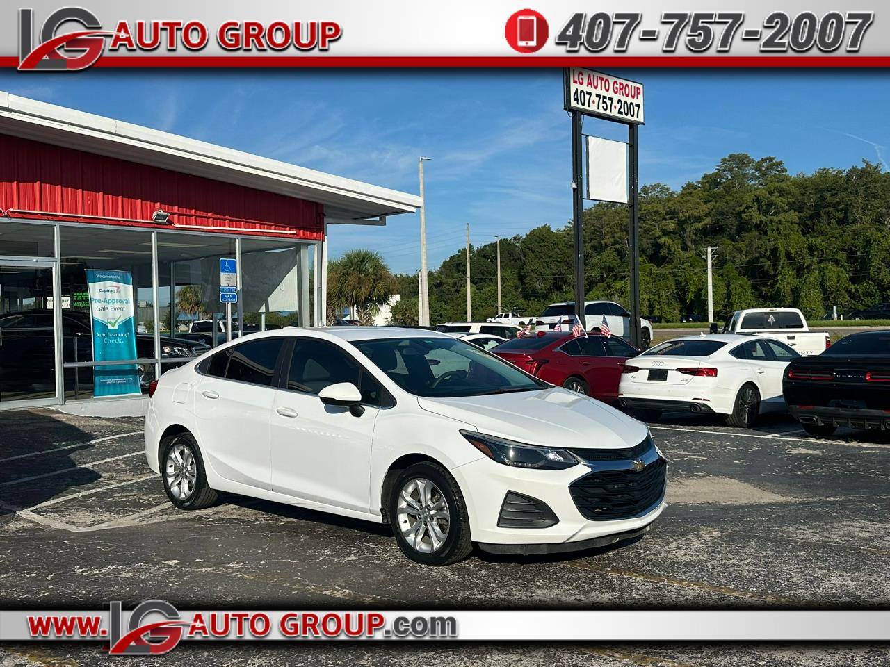 2019 Chevrolet Cruze LT — Sedan — 125,374 mi — Orlando, FL