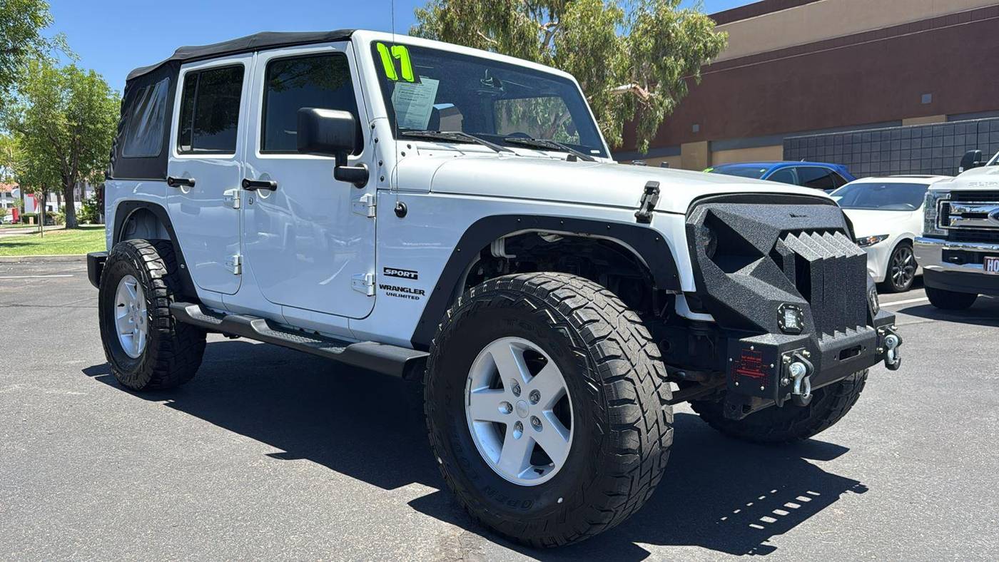 2017 Jeep Wrangler Sport — SUV — 92,580 mi — Tempe, AZ