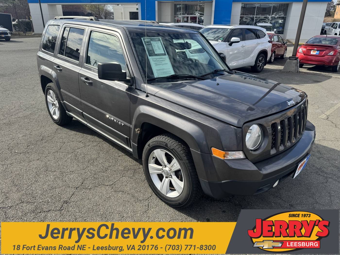 2016 Jeep Patriot Latitude — SUV — 123,463 mi — Leesburg, VA